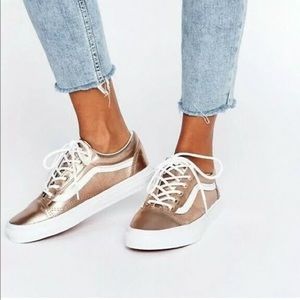 Limited Edition Rose Gold Vans